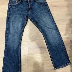 Mens Wrangler Retro Slim Fit Boot Cut jeans 34x30